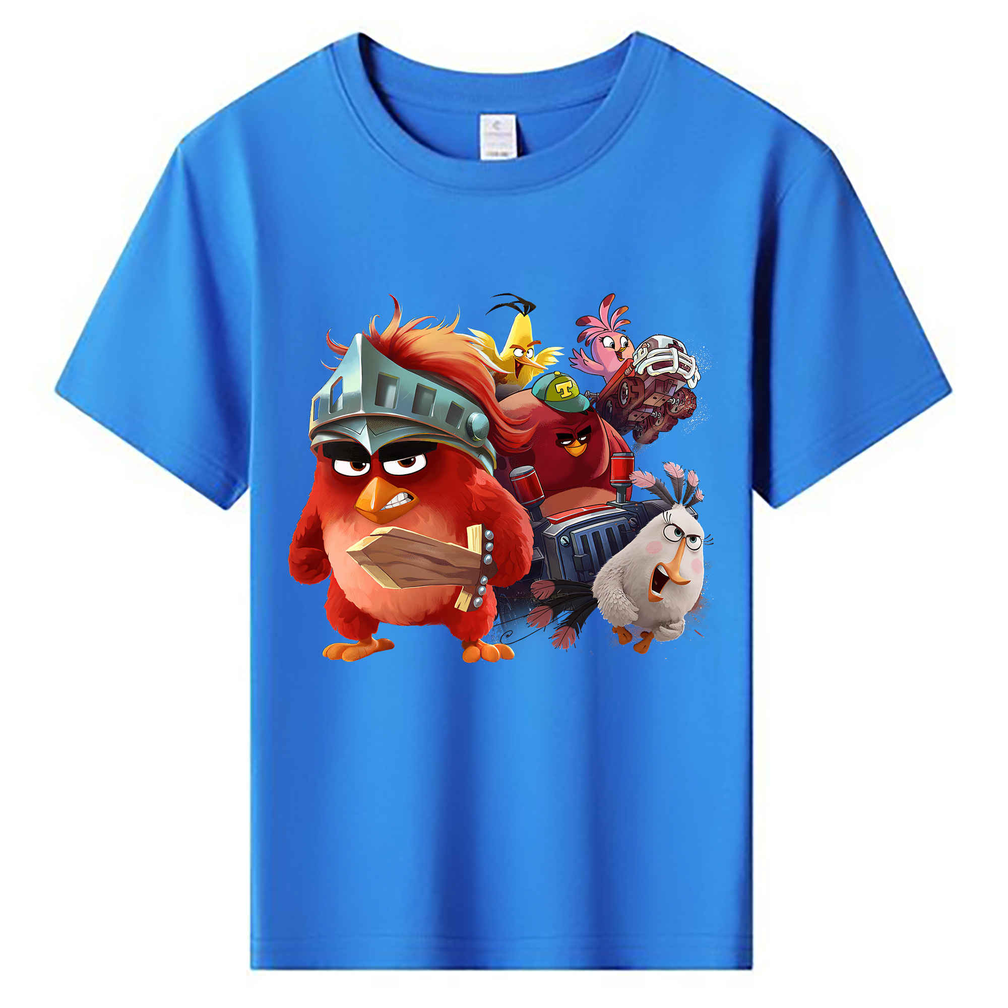 （画像用） Angry Birds アングリーバード 綿100％キッズTシャツ（フロントプリント）